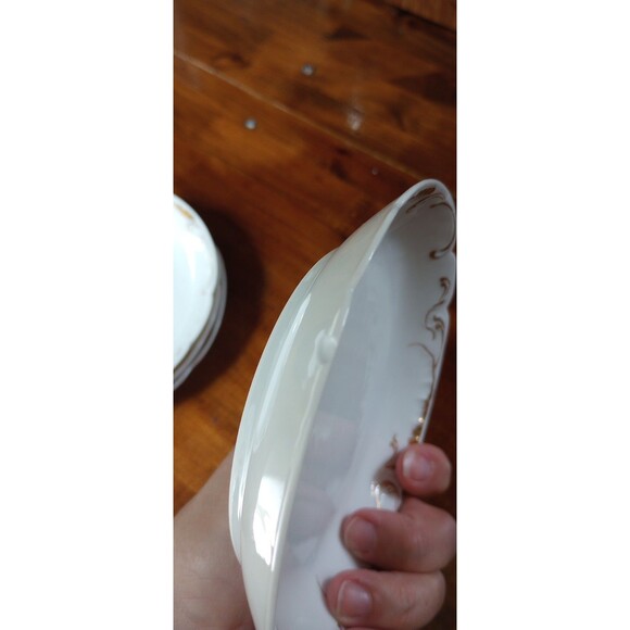 Lot of 4 Antique Haviland & Co. Limoges France Gold Gilt Dessert Plate Small - Picture 5 of 7